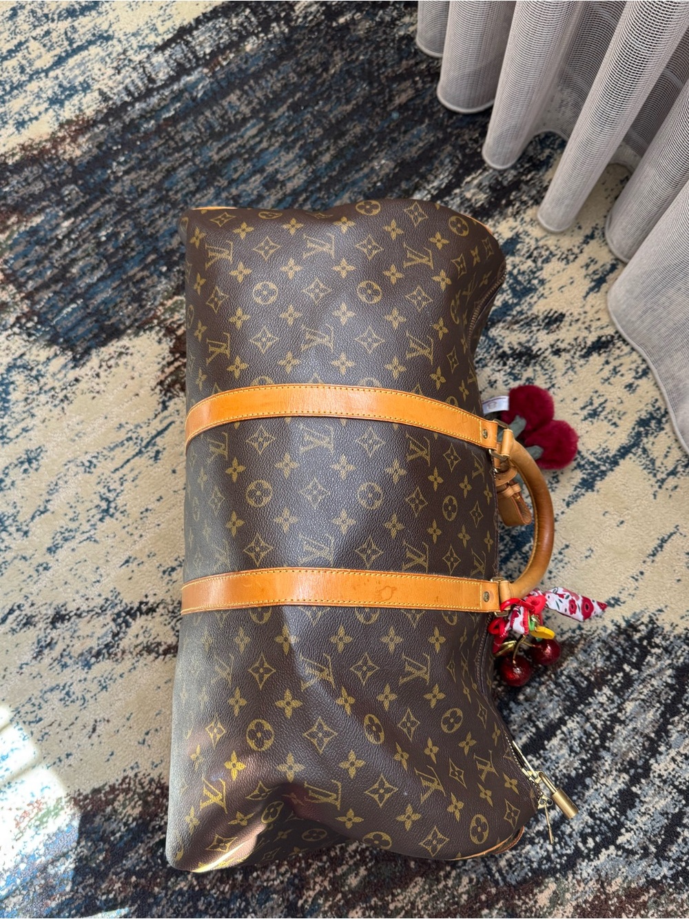 Louis Vuitton duffle bag Keepall 50 - Picture 7 of 12